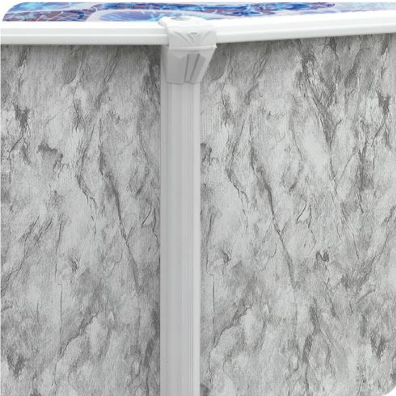 Calibay Summit Steel Oval Above Ground Pool Package, 52" Wall Height – Vita Pool Supply