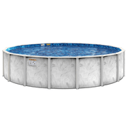 Caribbean Blue Round 15 Mil Vinyl Overlap Pool Liner – Vita Pool Supply