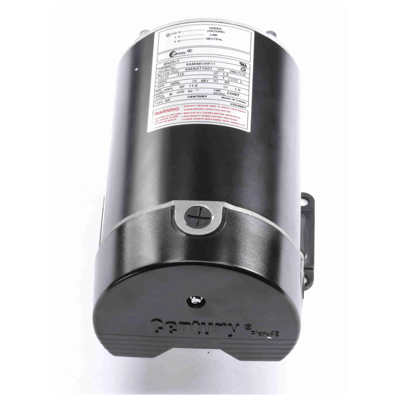Century 1.0HP Pump Motor 1 Ph 115V 48Y BN25V1 – Vita Pool Supply
