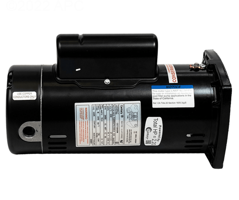Century 1.5 HP Motor 230V 48Y Energy Efficient SQ1152 – Vita Pool Supply