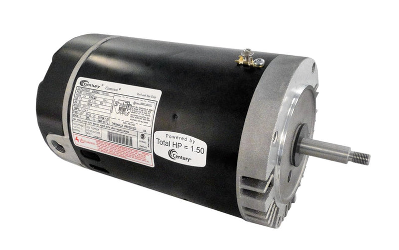 Century 1.5HP 3450 RPM 115/230V 56J Threaded Shaft 1 - Phase Motor B229SE – Vita Pool Supply