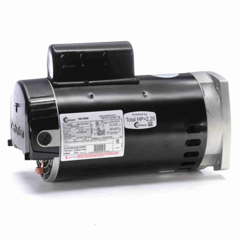 Century 1.5HP Centurion E - Plus 1081 230V 2SP EE 56Y OD Frame Motor B2983 – Vita Pool Supply