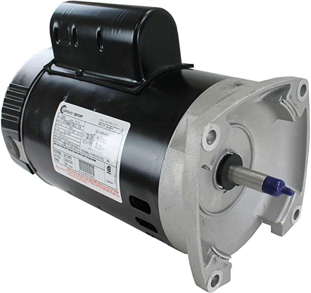 Century 1HP 56Y Square Flange Up-Rated Pump Motor 14.2/7.1A