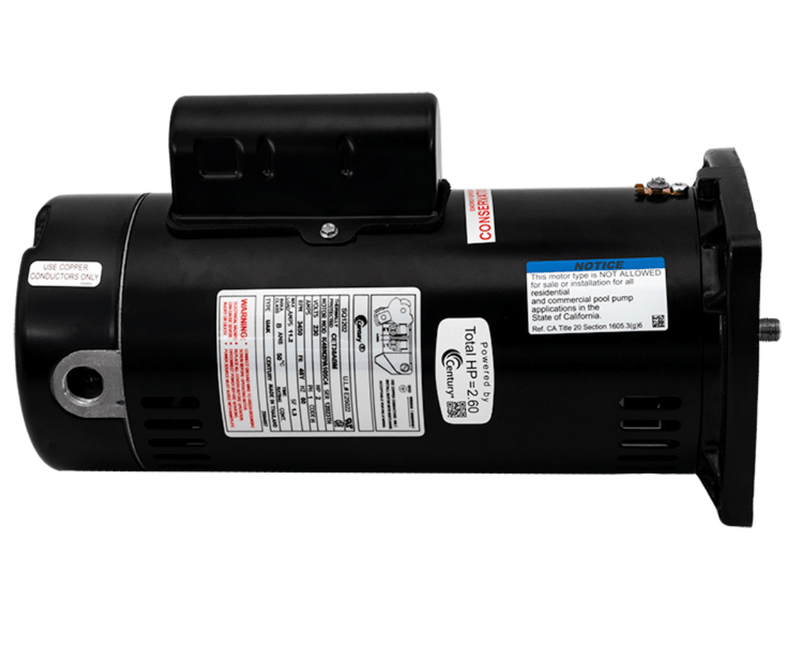 Century 2 HP Motor 230V 48Y Energy Efficient SQ1202 – Vita Pool Supply