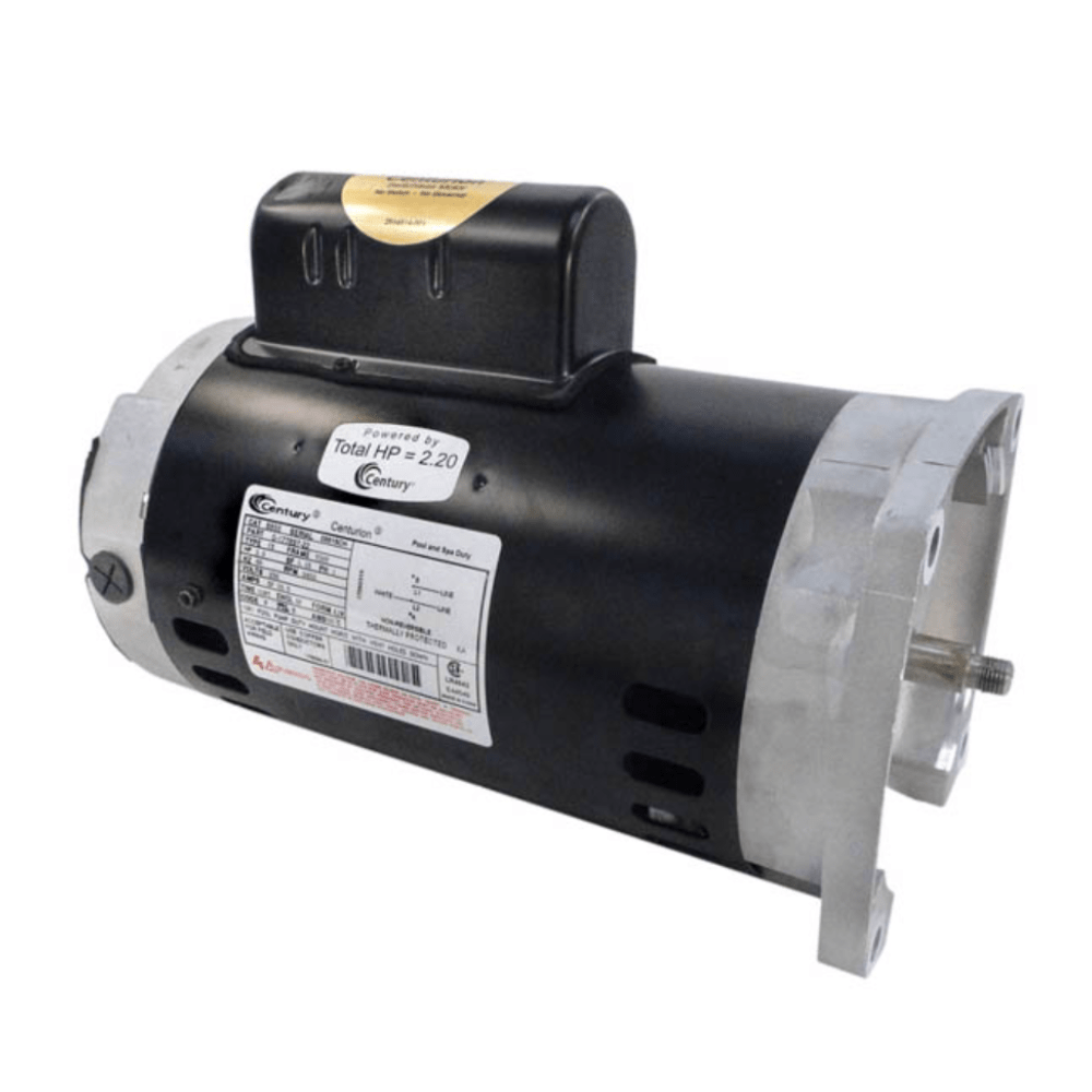 Century 2 HP Square Flange 1-Speed 56Y Up Rate Pump Motor