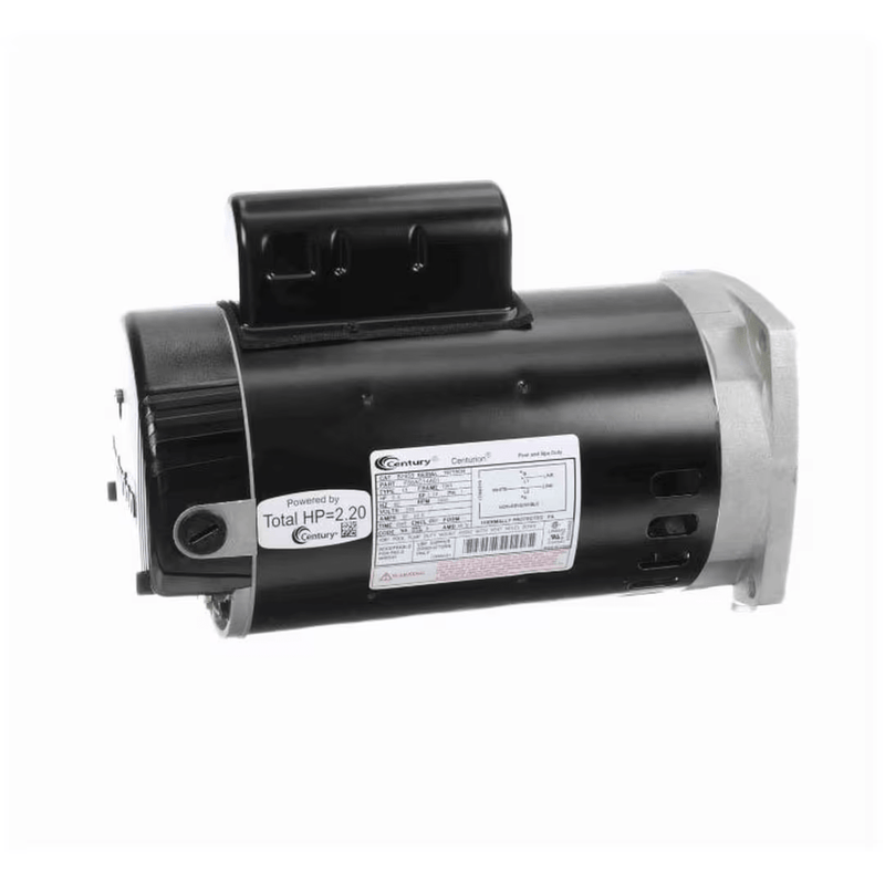 Century 2 HP Square Flange 1 - Speed 56Y Up Rate Pump Motor 2.2 THP B2855 – Vita Pool Supply