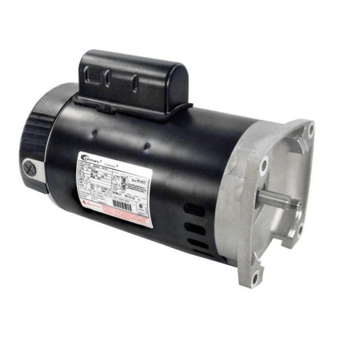 Century 2HP 3450 RPM 230V 56Y Threaded Shaft Square Flange