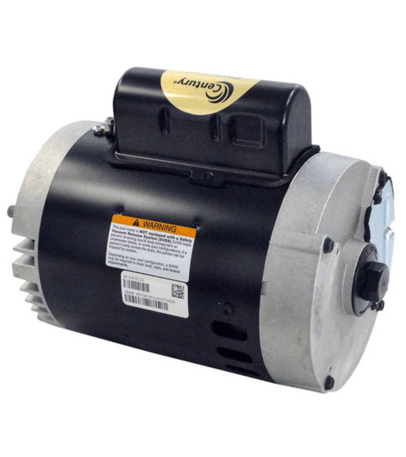 Century .5 HP Pump Motor 230V 56J Std Efficiency B126 – Vita Pool Supply
