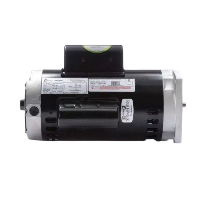 Century 5 HP Square Flange Full - Rated Motor 3450 RPM 56Y Threaded Shaft B1000 – Vita Pool Supply