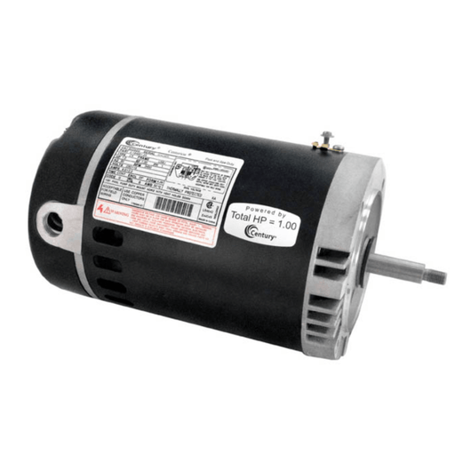 Century 56J C - Face 1 HP Up - Rated 1 - Phase Motor 6.0/12.0A 115/230V B228SE – Vita Pool Supply