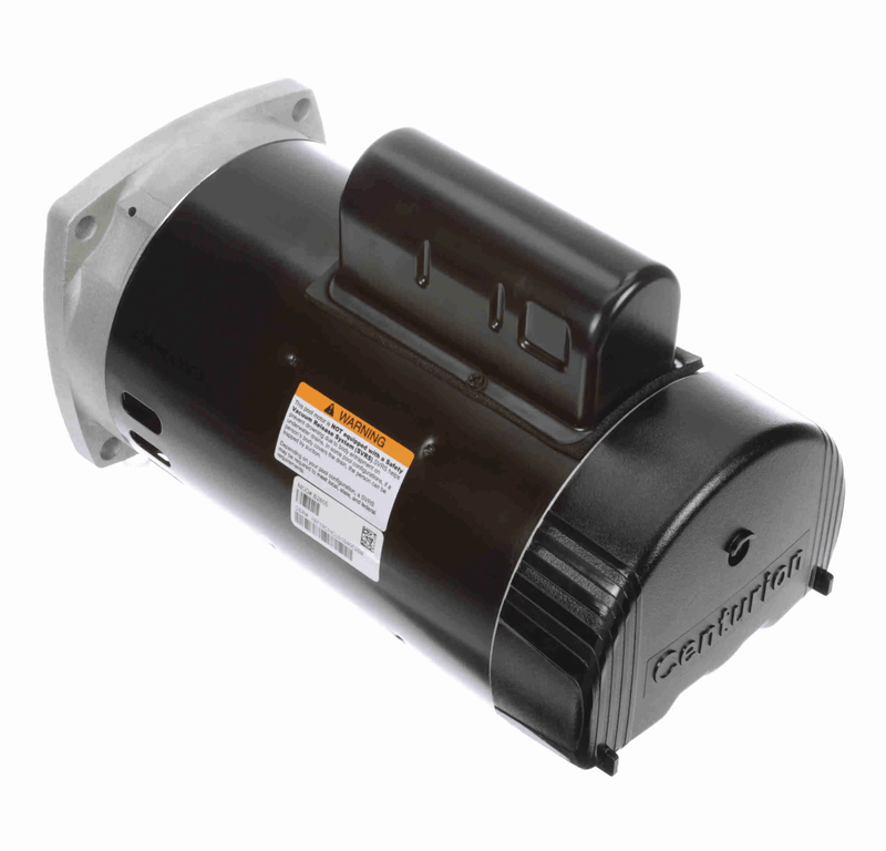 Century B2855 Pool Pump Motor, 2 HP, 1 Ph, 60 Hz, 230 V, 3600 RPM, 56Y Frame, ODP – Vita Pool Supply