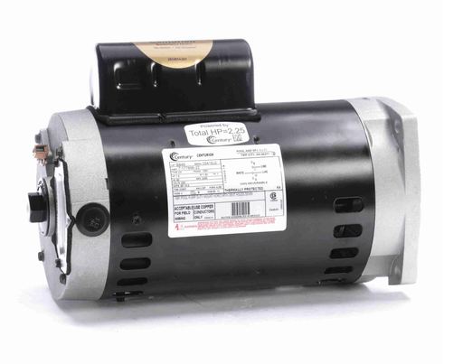 Century B849 Pool Pump Motor, 1.5 HP, 1 Ph, 60 Hz, 230 V, 3600 RPM, Y56Y Frame, DP – Vita Pool Supply
