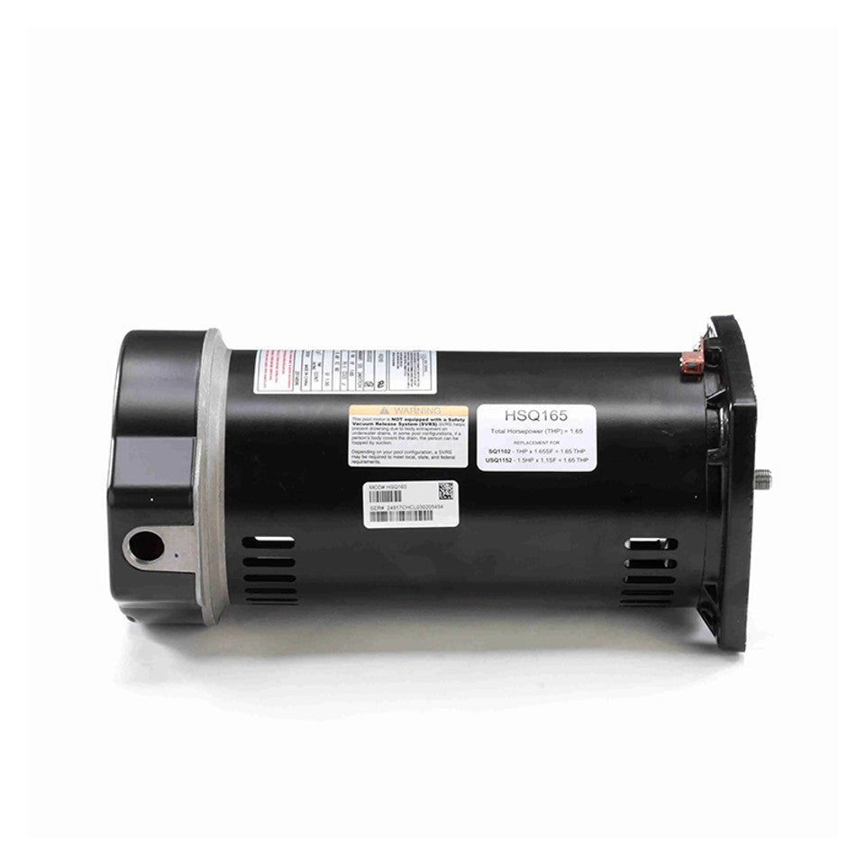 Century HSQ165 Centurion PRO Pool Pump Motor, 1.65 HP, 1 Ph, 60 Hz