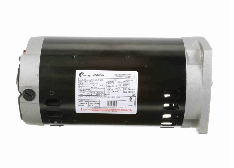 Century H755 Pool Pump Motor, 3.0 HP, 3 Ph, 60 Hz, 208 - 230/460V, 3600 RPM, Y56Y Frame, DP – Vita Pool Supply