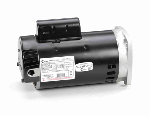 Century HSQ1152 Pool Pump Motor, 1.5 HP, 1 Ph, 60 Hz, 230/115 V, 3600 RPM, Y56Y Frame, ODP, SP3215Z1BE – Vita Pool Supply