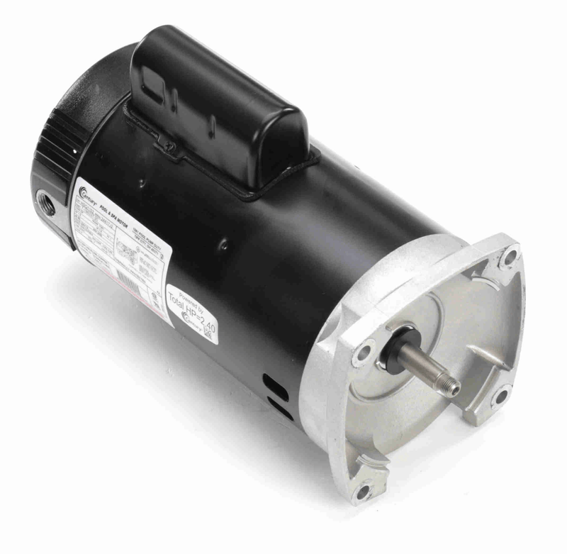 Century HSQ1152 Pool Pump Motor, 1.5 HP, 1 Ph, 60 Hz, 230/115 V, 3600 RPM, Y56Y Frame, ODP, SP3215Z1BE – Vita Pool Supply
