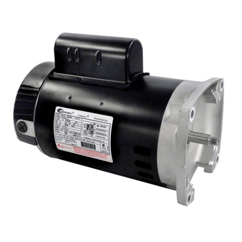 Century Square Flange Motor 1HP 115/230V 56Y ODP(B2848/B2848V1) WhisperFlo – Vita Pool Supply