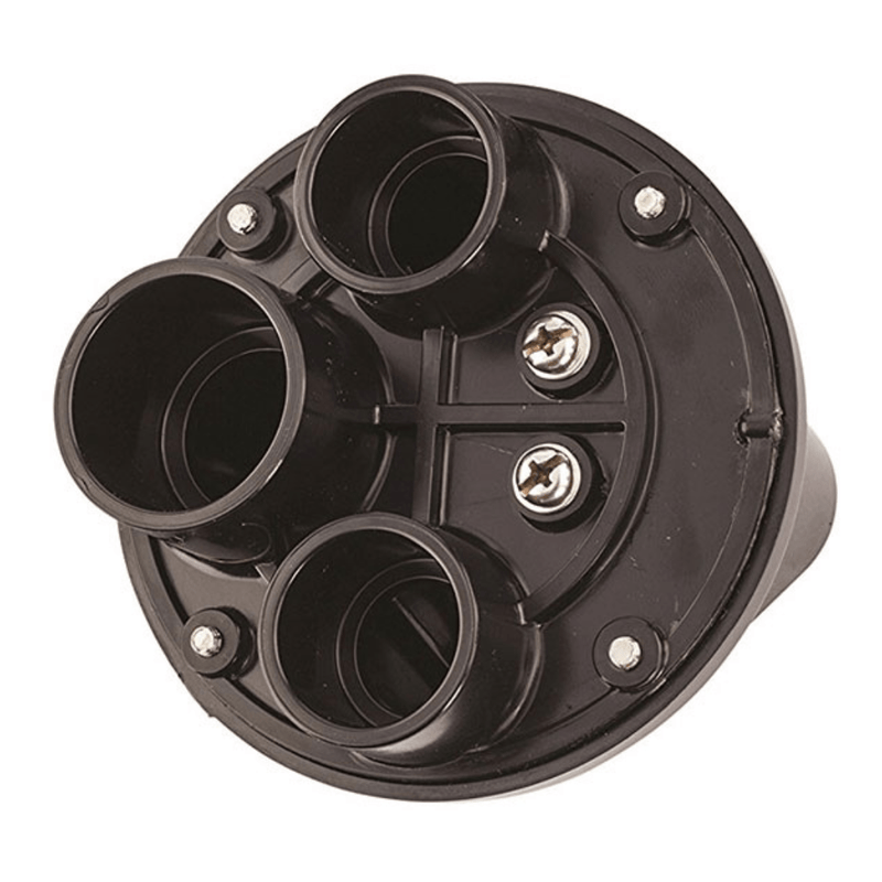 CMI Black Plastic 3 - Hole Junction Box (JBP75175) – Vita Pool Supply