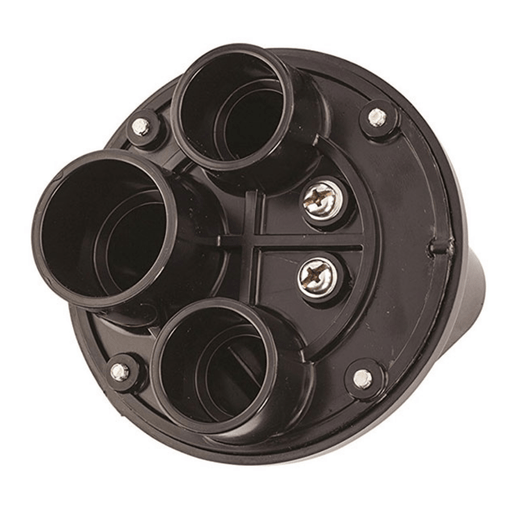 CMI Black Plastic 3 - Hole Junction Box (JBP75175) – Vita Pool Supply