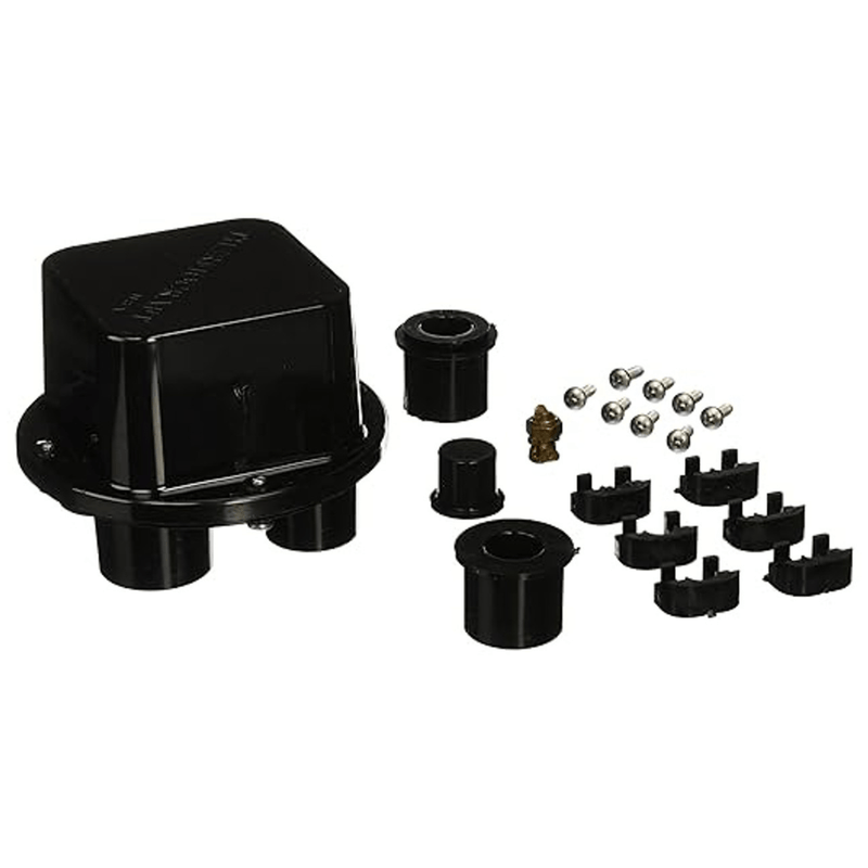 CMI Black Plastic 5 - Hole Junction Box (JBP57510) – Vita Pool Supply