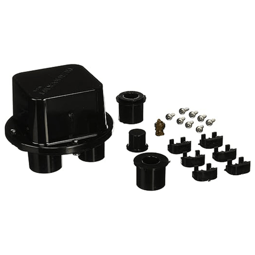 CMI Black Plastic 5 - Hole Junction Box (JBP57510) – Vita Pool Supply