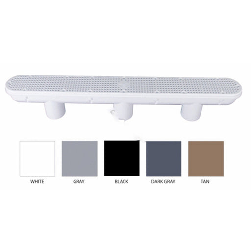 CMP 25506 - 327 - 000 32" VGB Channel Drain & Sump, Black Body with Dark Gray Lid – Vita Pool Supply