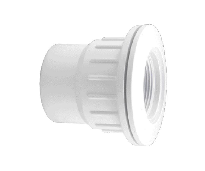 CMP 25523 - 600 - 200 Fiberglass Wall Fitting & 3/4" Eyeball, White – Vita Pool Supply