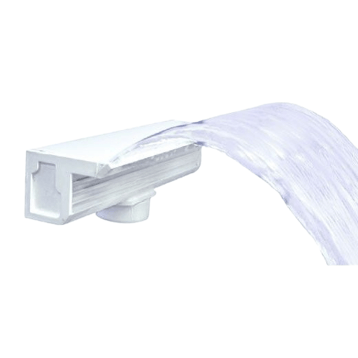 CMP Natural Wonders® Arch 24" Waterfall - 1" Lip, Back Port, White (25577 - 260 - 000) - Vita Pool Supply