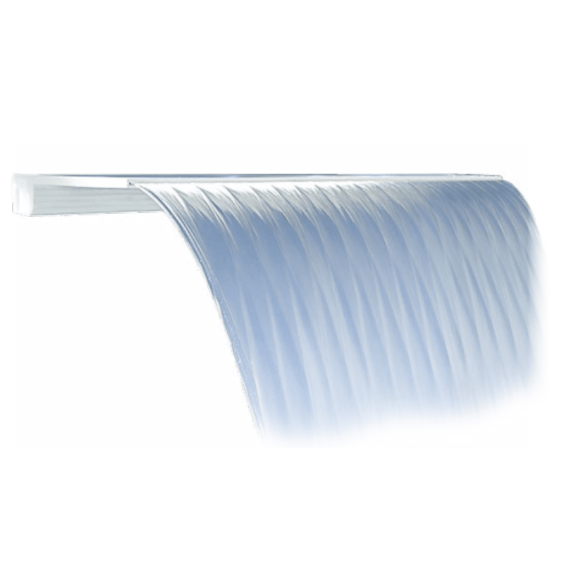 CMP Natural Wonders® Classic 24" Waterfall - 9" Lip, Bottom Port, White (25576 - 230 - 900) – Vita Pool Supply