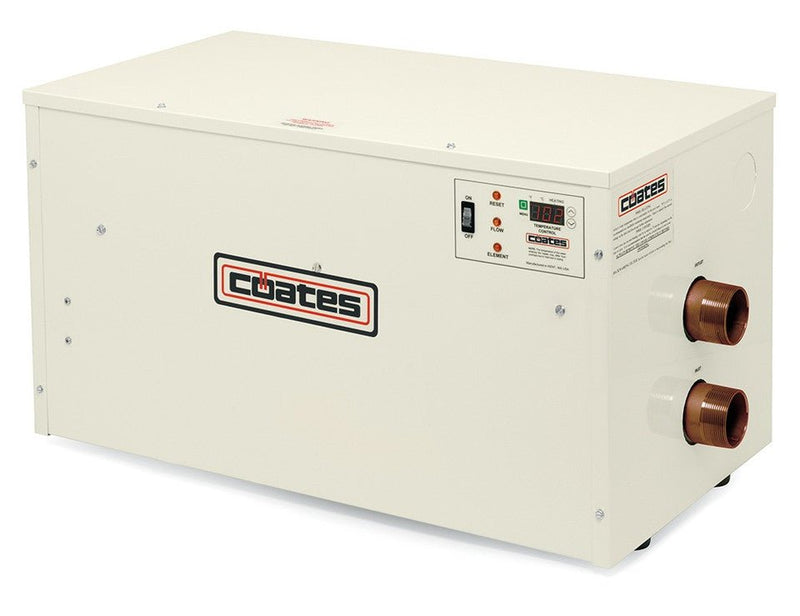 Coates PHS Electric Salt - Friendly Heater Cupronickel 24KW, 240V, 100A, Single Phase, 12424PHS - CN – Vita Pool Supply