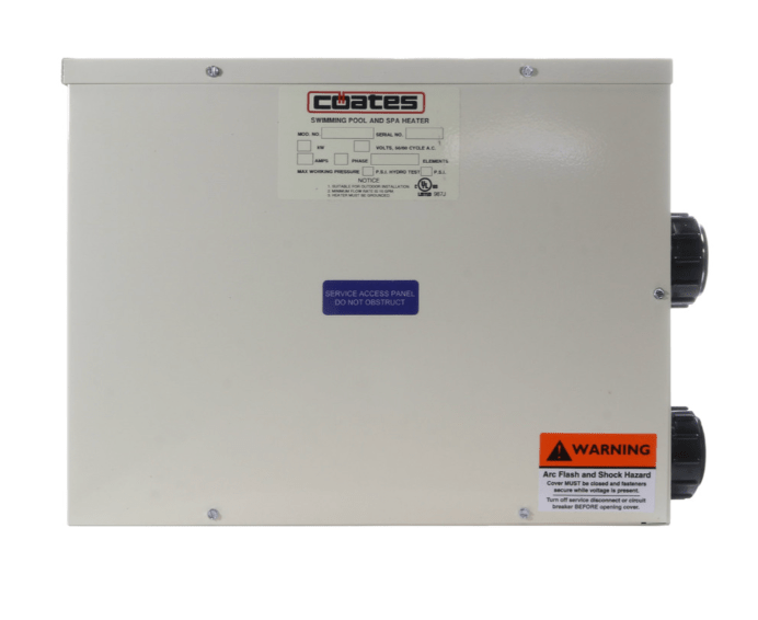 Coates ST Electric Spa Heater 5.5KW, 240V, 23 A, 12406ST – Vita Pool Supply