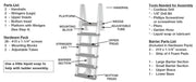 Confer 6000X Eliminator Heavy - Duty In - Pool Ladder with Barrier – Vita Pool Supply