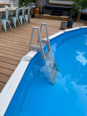 Confer 6000X Eliminator Heavy - Duty In - Pool Ladder with Barrier – Vita Pool Supply