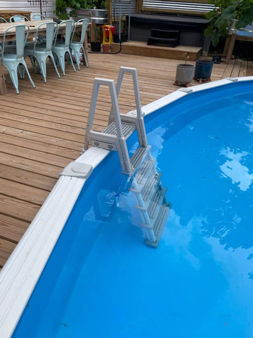 Confer 6000X Eliminator Heavy - Duty In - Pool Ladder with Barrier – Vita Pool Supply
