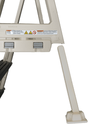 Confer 6000X Eliminator Heavy - Duty In - Pool Ladder with Barrier – Vita Pool Supply