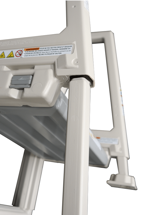 Confer 6000X Eliminator Heavy - Duty In - Pool Ladder with Barrier – Vita Pool Supply