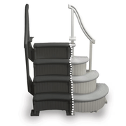 Confer CCX - ADD Curve Corner Step Add - On for CCX - AG/IG Base Steps - Vita Pool Supply