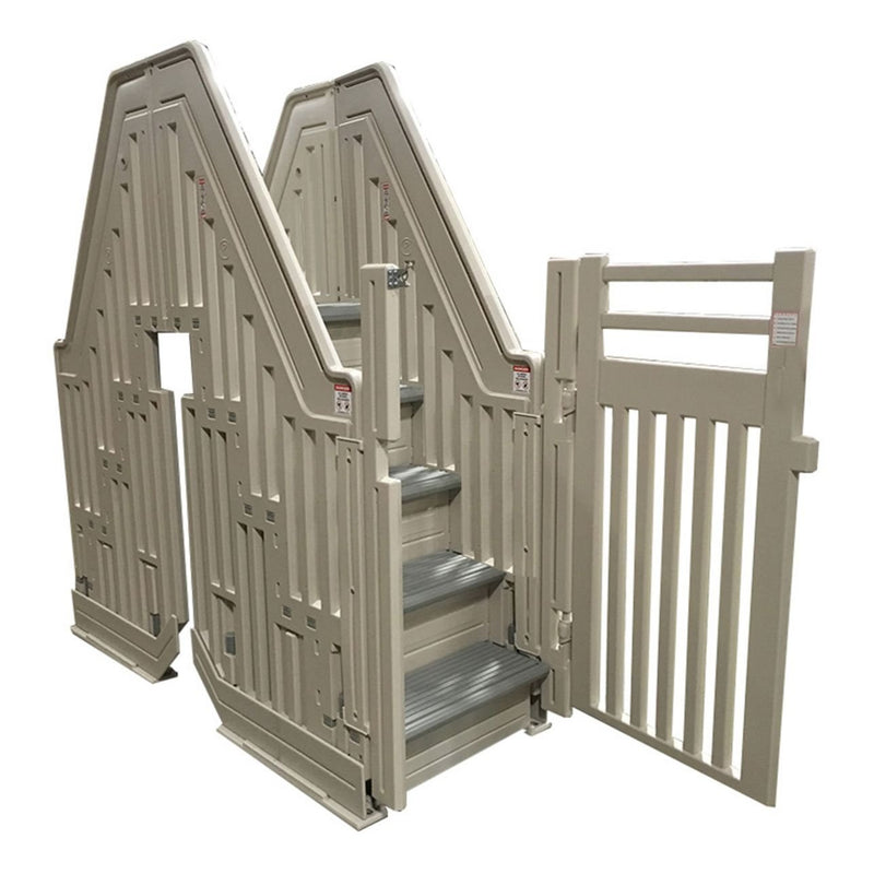 Confer Double Pool Entry System with Gate, PES - DBL - X – Vita Pool Supply