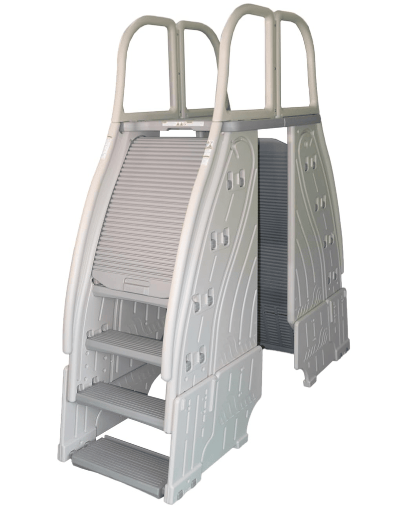 Confer Roll2Guard™ 9300 Pool Ladder w/ Barrier 48" x 60" – Vita Pool Supply