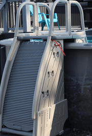Confer Roll2Guard™ 9300 Pool Ladder w/ Barrier 48" x 60" – Vita Pool Supply