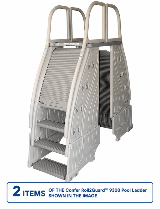 Confer Roll2Guard™ 9300 Pool Ladder w/ Barrier 48" x 60" – Vita Pool Supply