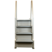 Confer STEP - 1X Above Ground Pool Steps Gray STEP1X – Vita Pool Supply