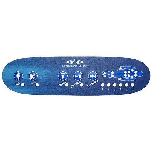 Dimension One Massage Sequencing 5 - Button Overlay 01560 - 0003 – Vita Pool Supply