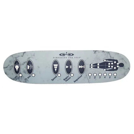 Dimension One Massage Sequencing 5 - Button Overlay 01560 - 359 – Vita Pool Supply