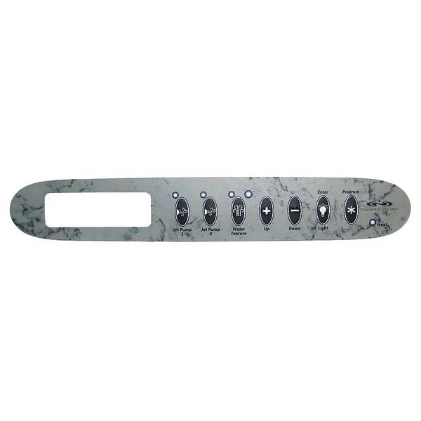 Dimension One TSC - 24 7 - Button Overlay 01560 - 368 – Vita Pool Supply