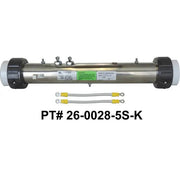 DM Vita Spas 4.0kW Flo - Thru Heater Assembly 26 - 0028 - 5S - K – Vita Pool Supply
