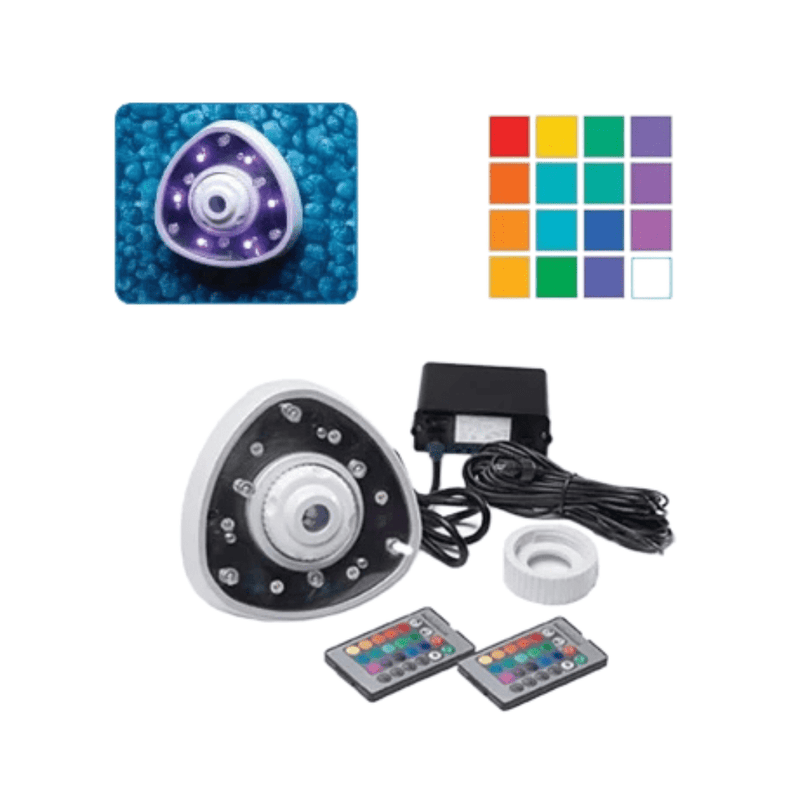 Doughboy Above - Ground Pool Jet Light – Color Burst | 16 Colors, 4 Light Shows (5 - JETLIGHTCOLOR) – Vita Pool Supply
