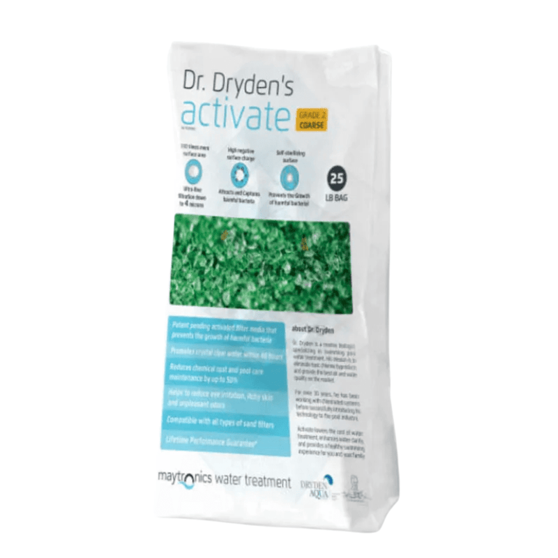 Dr. Dryden's Activate Fine Filter Media, Grade 1 – 25 lbs (A999008) – Vita Pool Supply
