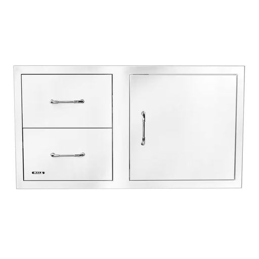 Bull 38" Stainless Access Door & Double Drawer Combo, 55890