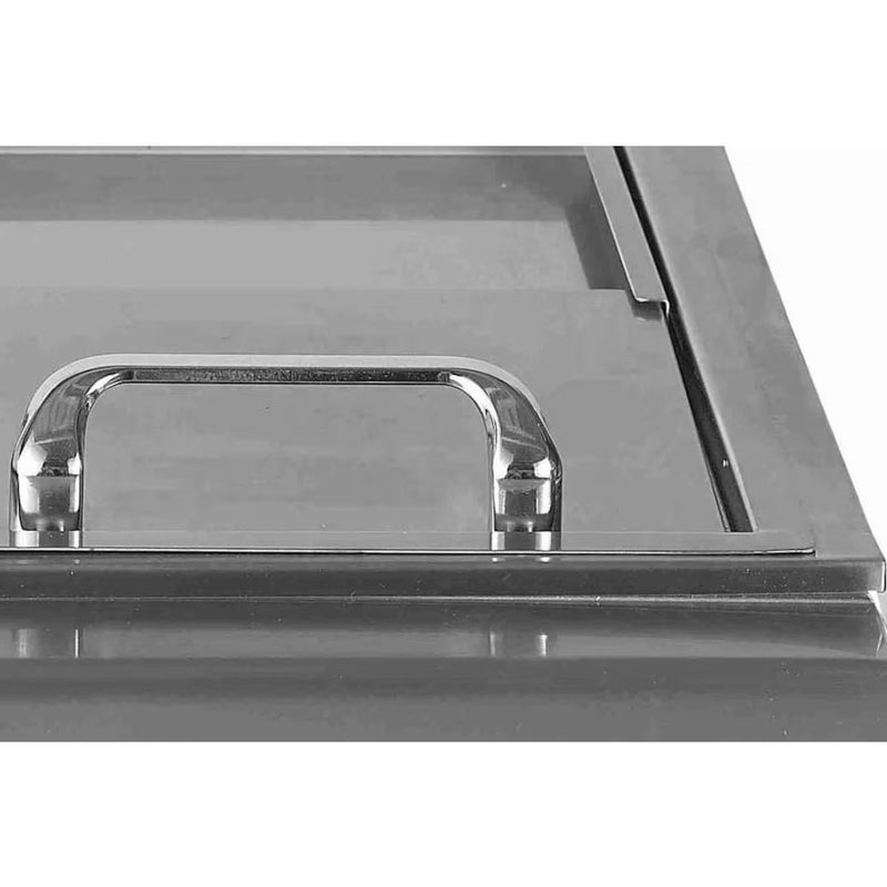Bull 30" Stainless Steel Slide-In Bar Center with Ice Chest & Sink, 97623